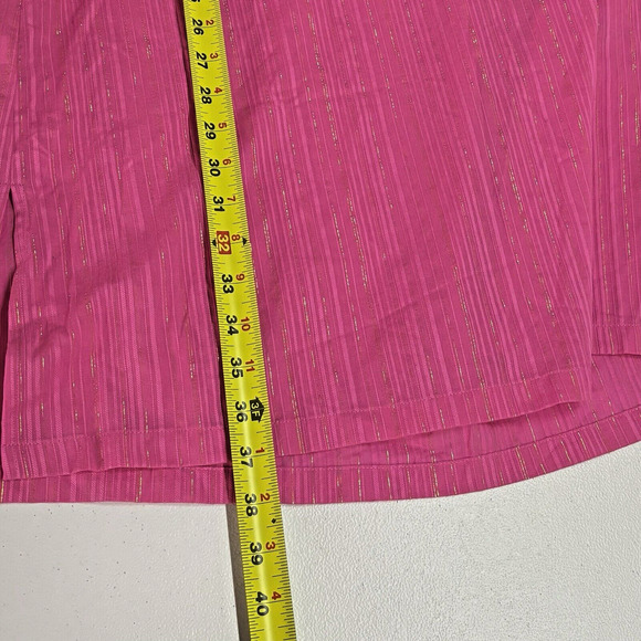 Lilly Pulitzer Pink Swim Coverup with Gold Accents - Picture 8 of 12